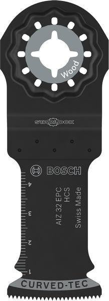 Bosch Tauchsägeblatt AIZ 32 EPC, 32 mm, HCS, Starlock, für Holz, 50 mm Eintauchtiefe