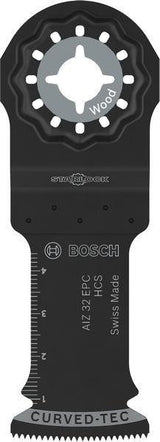 Bosch Tauchsägeblatt AIZ 32 EPC, 32 mm, HCS, Starlock, für Holz, 50 mm Eintauchtiefe