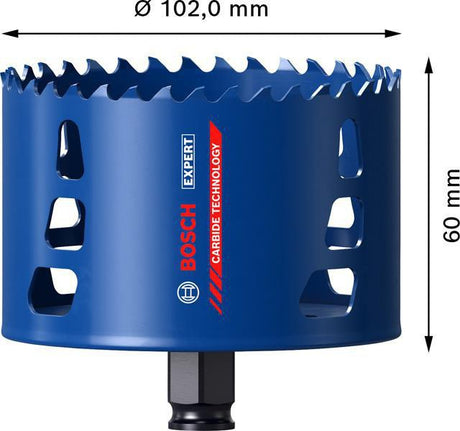 Bosch Lochsäge Expert Tough Material 25 mm Schnitttiefe 60 mm Power Change Plus