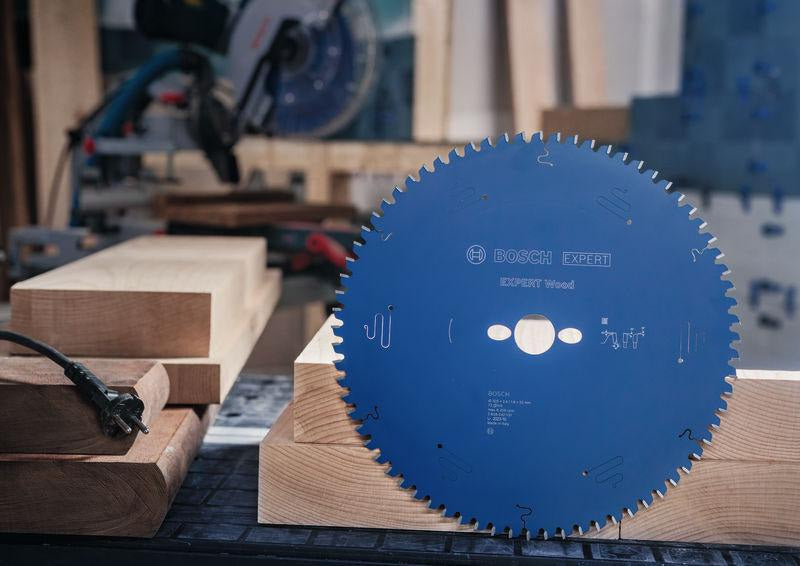 Bosch Kreissägeblatt Expert Wood AD 160 mm Z.24 WZ – Hartmetall-Sägeblatt für Akkusägen