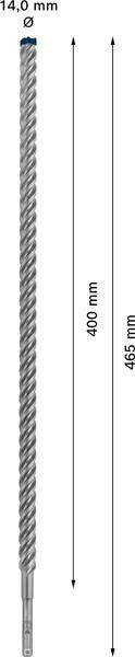 BOSCH Hammerbohrer Expert SDS-7X Ø18 mm, Arbeitslänge 200 mm, SDS-plus