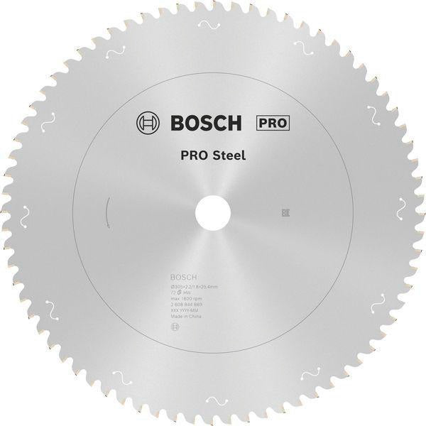 BOSCH Kreissägeblatt PRO Steel HLTCG 254 mm, 52 Zähne, für Metall-Gehrungssägen