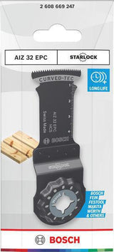 Bosch Tauchsägeblatt AIZ 32 EPC, 32 mm, HCS, Starlock, für Holz, 50 mm Eintauchtiefe