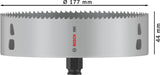 Bosch Lochsäge PRO Multi Material PC Plus 102 mm – HSS mit 8% Kobalt für Stahl und Trockenbau