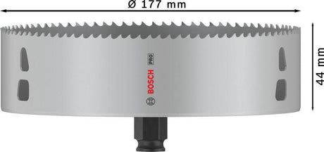 Bosch Lochsäge PRO Multi Material PC Plus 102 mm – HSS mit 8% Kobalt für Stahl und Trockenbau