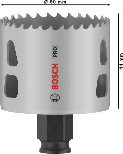 Bosch Lochsäge PRO Multi Material PC Plus 102 mm – HSS mit 8% Kobalt für Stahl und Trockenbau