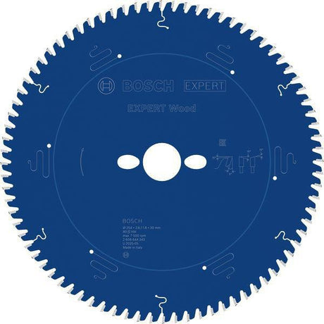 Bosch Kreissägeblatt Expert for Wood AD 254 mm Z54 WZ – für Tischkreissägen