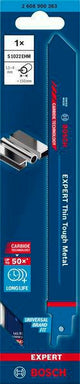 Bosch Expert Thin Tough Metal Säbelsägeblatt S522EHM 115 mm TPI 18 für Edelstahl