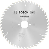Bosch Kreissägeblatt PRO Wood AD 160 mm Z24 WZ für präzise Holzschnitte