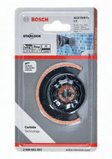 BOSCH Segmentsägeblatt ACZ 70 RT5 Carbide-RIFF Ø 70 mm Starlock für Mörtel und Abrasive