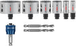 BOSCH Lochsägen-Set PRO Multi Material PC Plus 9-tlg. HSS mit 8% Kobalt, Schnitttiefe 44 mm