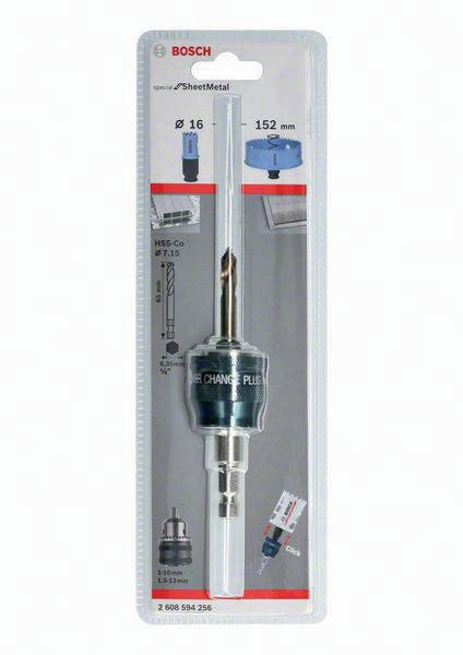 BOSCH Adapter EXPERT Power-Change Plus Hex 8,7 mm (3/8) für Lochsägen 16-210 mm