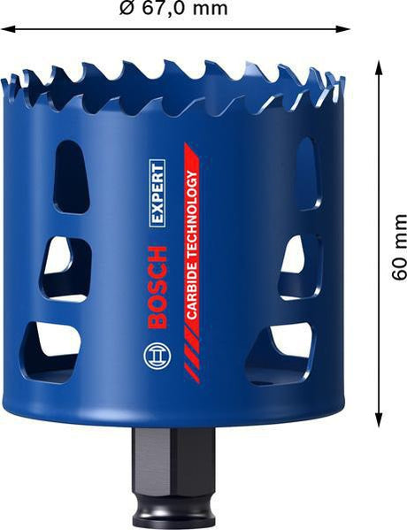 Bosch Lochsäge Expert Tough Material 25 mm Schnitttiefe 60 mm Power Change Plus