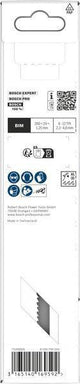 BOSCH Säbelsägeblatt S 611 DF, 150 mm, Bi-Metall, TPI 6, 5 Stück – für Holz und Metall