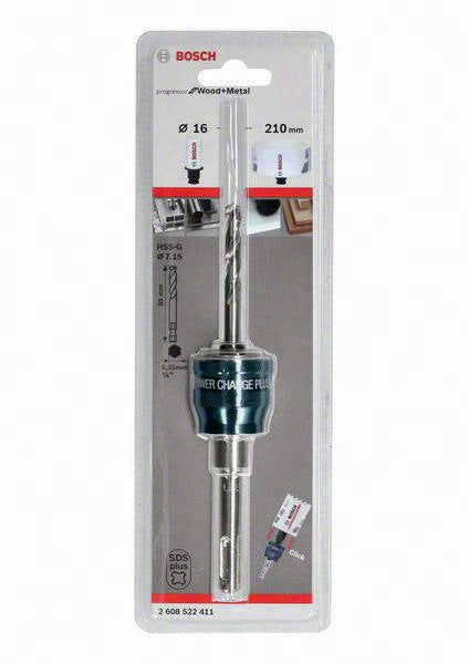 BOSCH Adapter EXPERT Power-Change Plus Hex 8,7 mm (3/8) für Lochsägen 16-210 mm