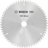 Bosch Kreissägeblatt PRO Wood AD 160 mm Z24 WZ für präzise Holzschnitte