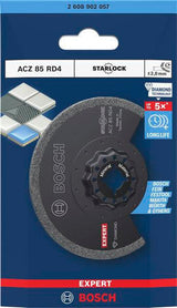 Bosch Segmentsägeblatt EXPERT ACZ 85 RD4 Dia Ø 85 mm Mörtel Starlock – Diamant-Technologie