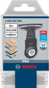 BOSCH Tauchsägeblatt PRO AII65APIB Starlock Bi-Metall 40 mm für Holz, Metall & Kunststoff