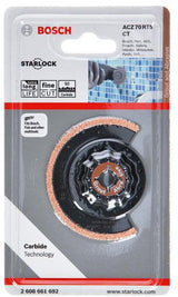BOSCH Segmentsägeblatt ACZ 70 RT5 Carbide-RIFF Ø 70 mm Starlock für Mörtel und Abrasive