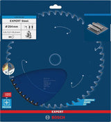 Bosch Kreissägeblatt EXPERT Steel AD 254 mm Z.60 HLTCG für Edelstahl