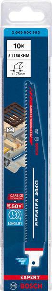 Bosch Säbelsägeblatt Expert Multimaterial 150 mm, TPI 6-8, S-Schaft
