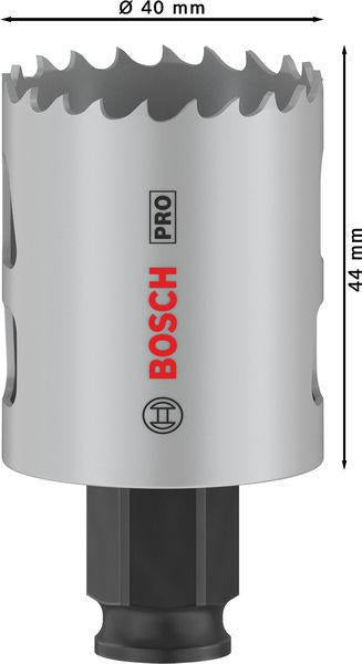 Bosch Lochsäge PRO Multi Material PC Plus 102 mm – HSS mit 8% Kobalt für Stahl und Trockenbau