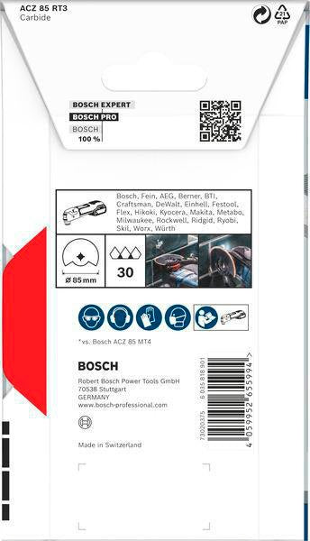 BOSCH Segmentsägeblatt PRO ACZ 85 RT3 Ø 85 mm Schnittbreite 2,5 mm Starlock