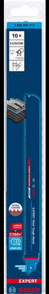 Bosch Säbelsägeblatt Expert Thick Tough Metal S955CHC, 150 mm, TPI 8, für dickes zähes Metall