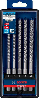 BOSCH Hammerbohrersatz Expert SDS plus-7X 5-teilig für Stahlbeton