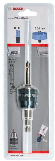 BOSCH Adapter EXPERT Power-Change Plus Hex 8,7 mm (3/8) für Lochsägen 16-210 mm