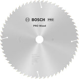 Bosch Kreissägeblatt PRO Wood AD 160 mm Z24 WZ für präzise Holzschnitte
