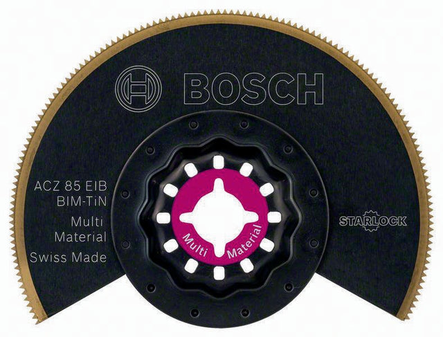 Bosch Segmentsägeblatt ACZ 85 EIB D.85mm TIN Starlock für Multi Material