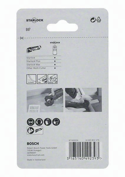 BOSCH Segmentsägeblatt ACZ 85 EB D.85mm BIM Starlock für Holz und Metall