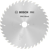 Bosch Kreissägeblatt PRO Wood AD 160 mm Z24 WZ für präzise Holzschnitte