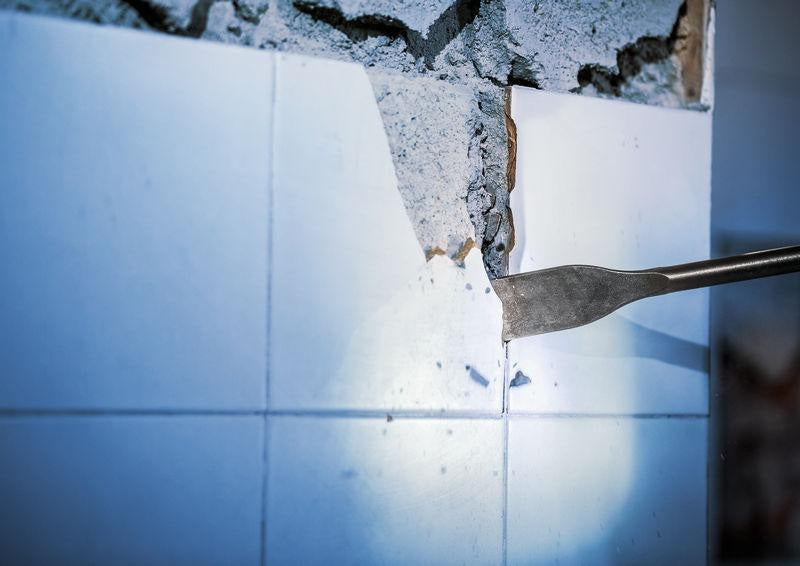 BOSCH Fliesenmeißel SDS-plus 260 x 40 mm für sauberes Fliesenentfernen