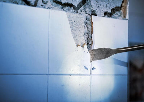 BOSCH Fliesenmeißel SDS-plus 260 x 40 mm für sauberes Fliesenentfernen