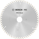 Bosch Kreissägeblatt PRO Wood AD 160 mm Z24 WZ für präzise Holzschnitte