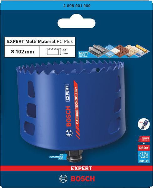 Bosch Lochsäge EXPERT Multi Material 25 mm – Carbide Technology für Holz, Metall & Fliesen
