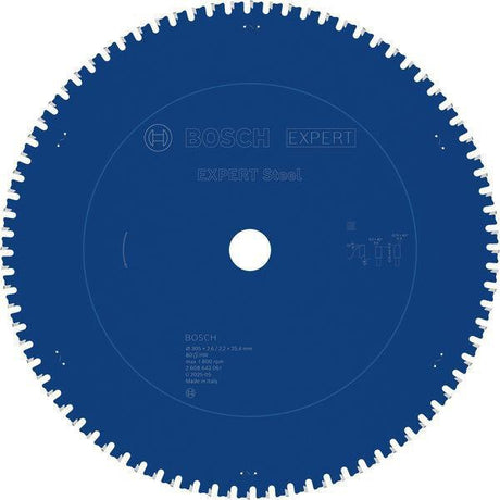 Bosch Kreissägeblatt EXPERT Steel AD 254 mm Z.60 HLTCG für Edelstahl