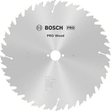 BOSCH Kreissägeblatt Speedline Wood AD 315 mm Z.28 WZ – Hartmetallbestückt für präzise Holzschnitte