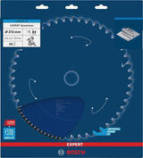BOSCH Kreissägeblatt EXPERT for Alu.AD 160 mm Z.52 HLTCG für saubere Aluminium-Schnitte