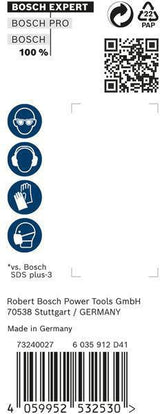 BOSCH Hammerbohrer Expert SDS-7X 5 mm SDS-plus 30 Stück für Stahlbeton