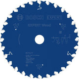 BOSCH Kreissägeblatt EXPERT for Wood AD 168 mm Z.16 WZ – Für saubere Holzschnitte