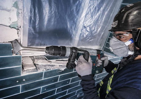 BOSCH Fliesenmeißel SDS-max 300 mm x 80 mm – Schlagwerkzeug für Wand- und Bodenfliesen