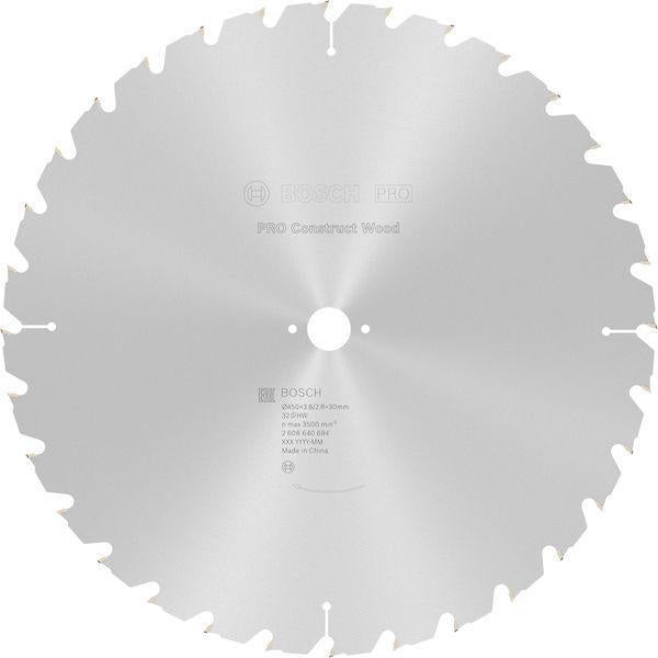 Bosch Kreissägeblatt Construct Wood AD 315 mm Z.20 WZ – Für Baustellenholz mit Fremdkörpern