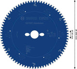 BOSCH Kreissägeblatt EXPERT for Alu.AD 160 mm Z.52 HLTCG für saubere Aluminium-Schnitte