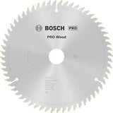 BOSCH Kreissägeblatt PRO Wood AD 216 mm Z48 WZ/N für Kapp- und Gehrungssägen