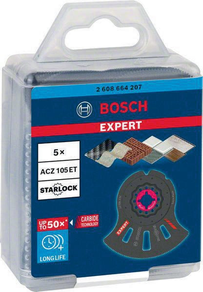 Bosch Segmentsägeblatt EXPERT MultiMaterial ACZ 105 ET, 105 mm, Starlock