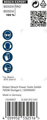 BOSCH Hammerbohrer Expert SDS-7X 5 mm SDS-plus 30 Stück für Stahlbeton