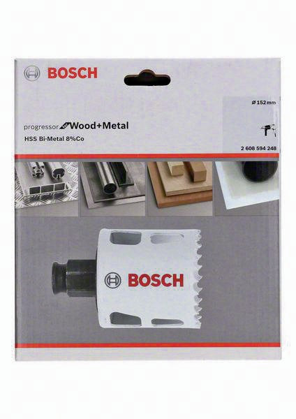 Bosch Lochsäge HSS-Co8 102 mm BIM Progressor for Wood and Metal Power Change Plus